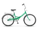 Велосипед 24' складной STELS PILOT-710 зеленый/желтый 16' Z010